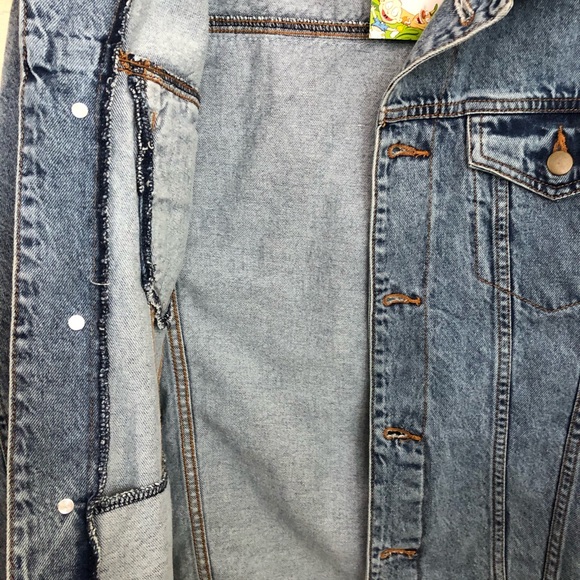 Nickelodeon Rugrats Graphic Denim Jean Jacket NWT - Picture 7 of 13